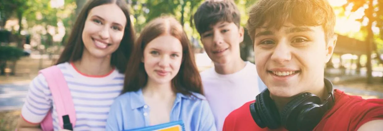Estudantes em experiência internacional